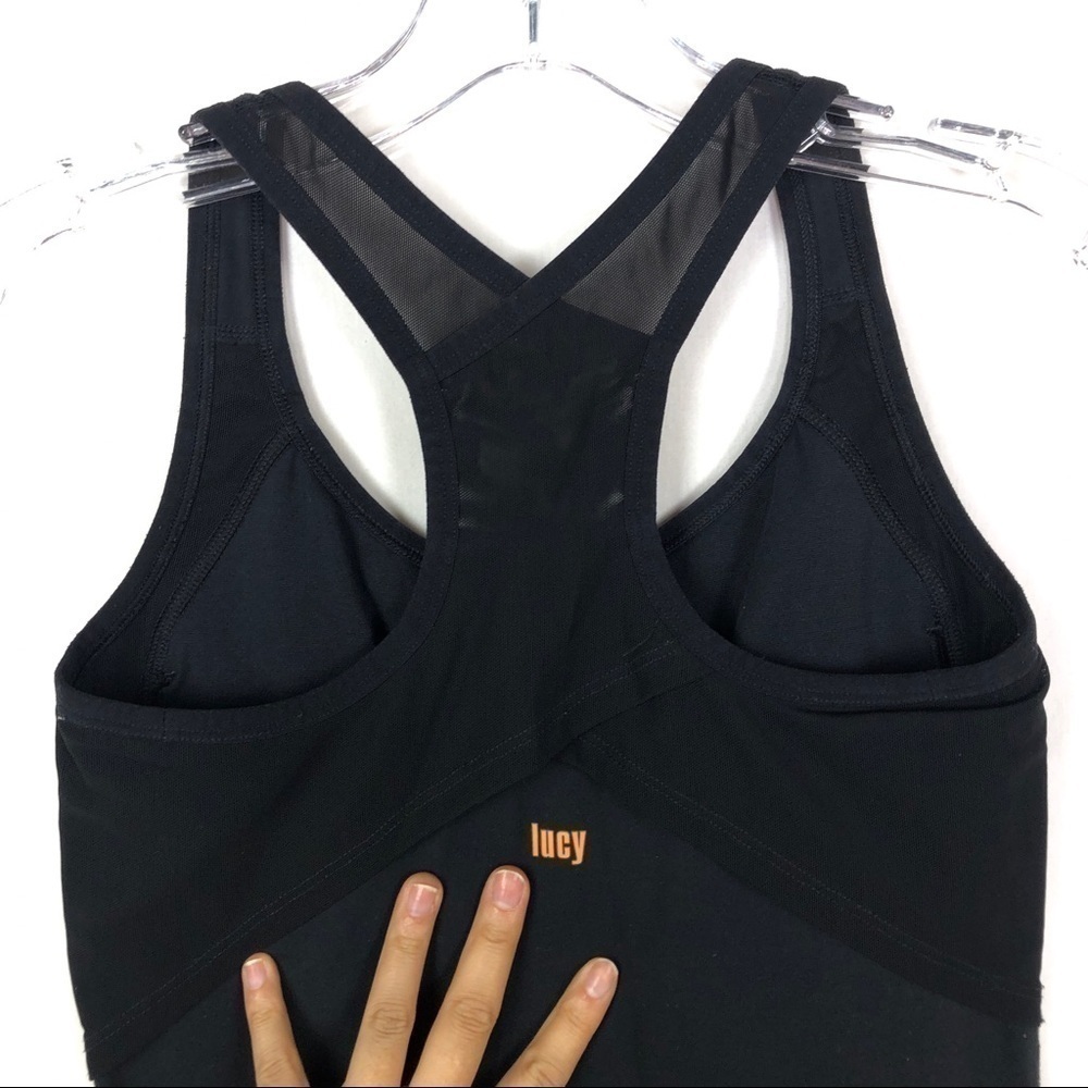 Lucy Black Workout 🏋️‍♀️ Tank - Picture 5 of 7